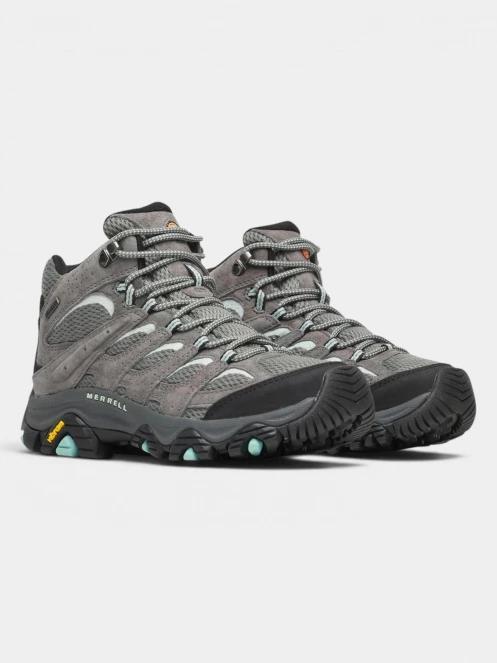 bocanci de drumetie impermeabili pt. femei Merrell MOAB 3 MID GTX gri 4