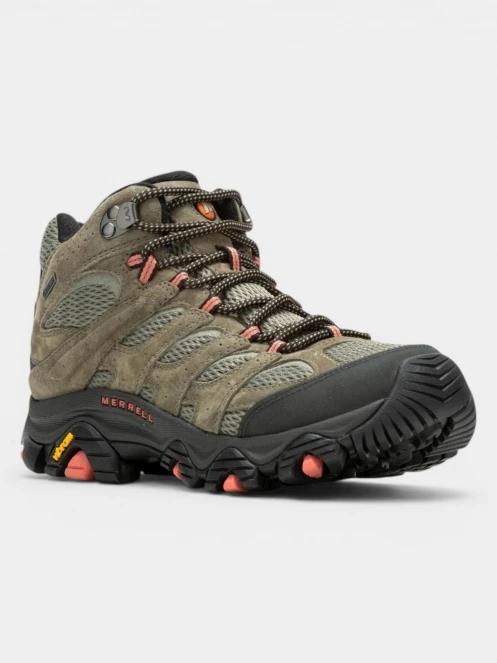 bocanci de drumetie pt. femei Merrell Moab 3 Mid GTX oliv 2