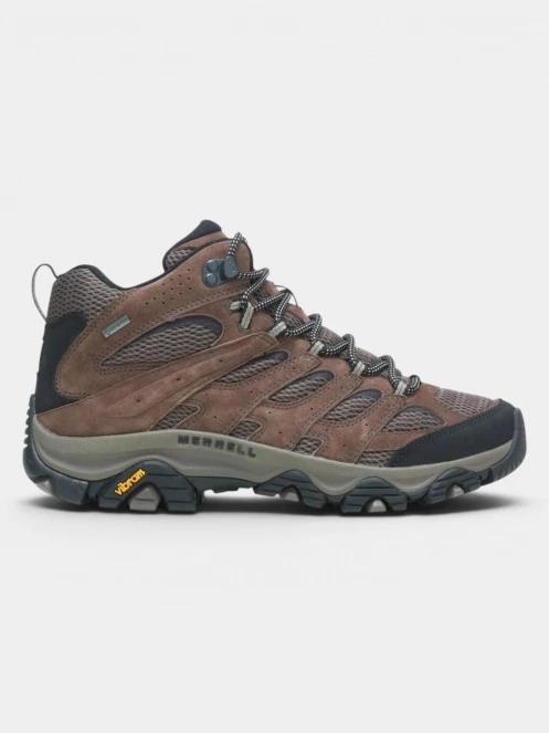 bocanci de drumetie impermeabili pt. barbati Merrell MOAB 3 MID GTX maro 3