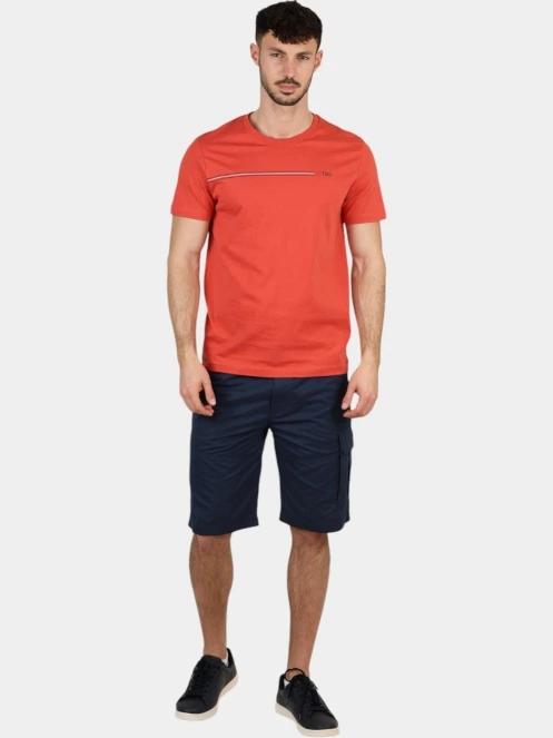 tricou cu maneci scurte pt. barbati TBS Meluttee rosu 6