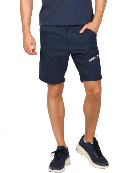 pantaloni scurti pt. barbati TBS Milansho albastru inchis 2