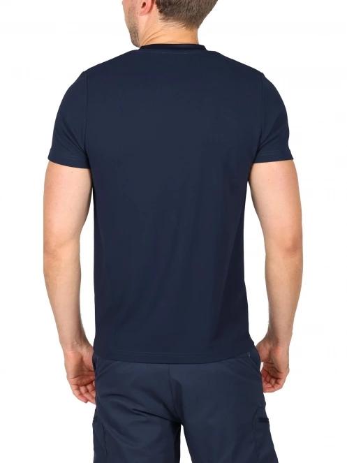 tricou cu maneci scurte pt. barbati TBS Mincetee albastru inchis 4