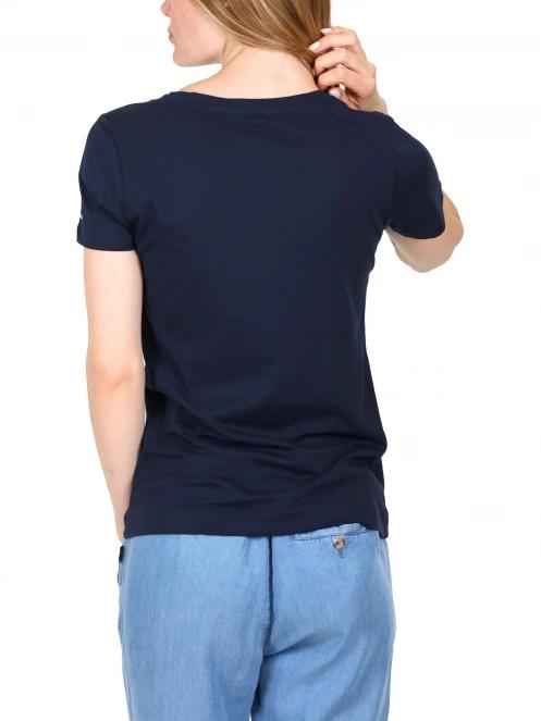 tricou cu maneci scurte pt. femei TBS Minxitee albastru inchis 4