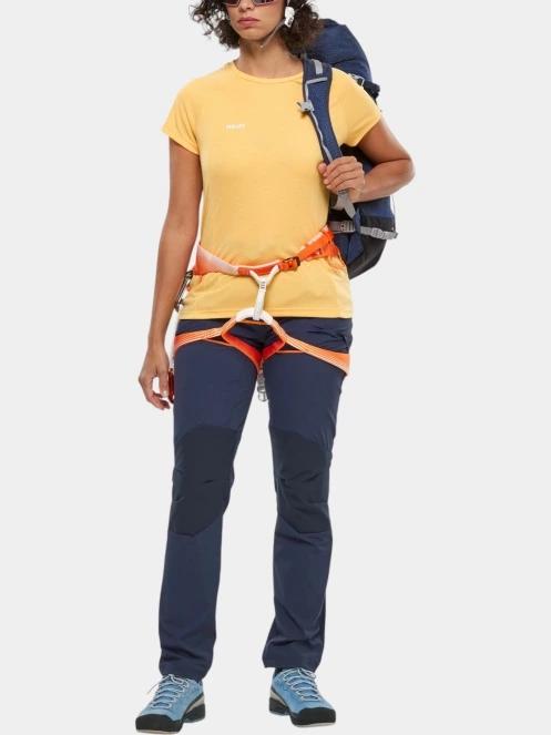 tricou pentru sport, cu maneci scurte pt. femei Millet Fusion W galben 4