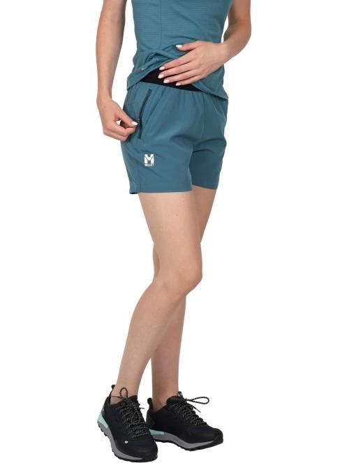pantaloni scurti pentru sport pt. femei Millet Wanaka Str St W albastru deschis 5
