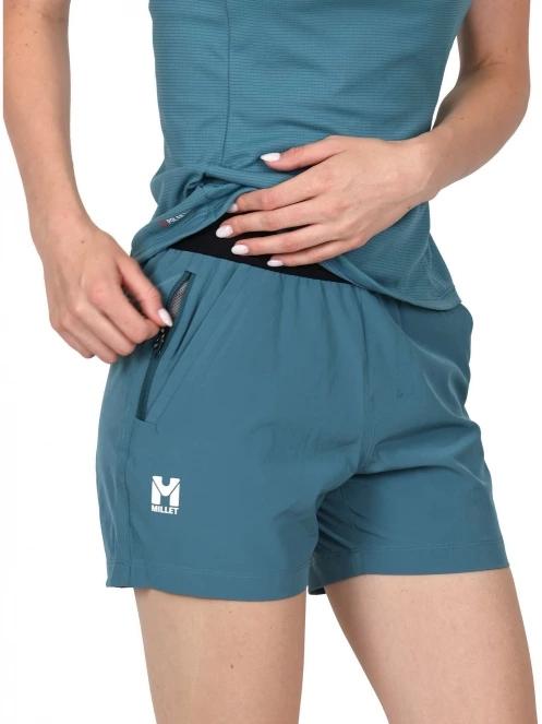 pantaloni scurti pentru sport pt. femei Millet Wanaka Str St W albastru deschis 6