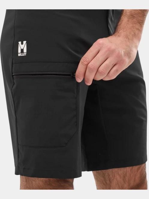 pantaloni scurti pentru drumetii pt. barbati Millet Ubic Stretch Short M negru 4