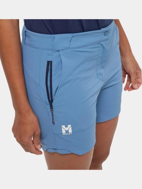 pantaloni scurti pentru drumetii pt. femei Millet Ubic W albastru deschis 4