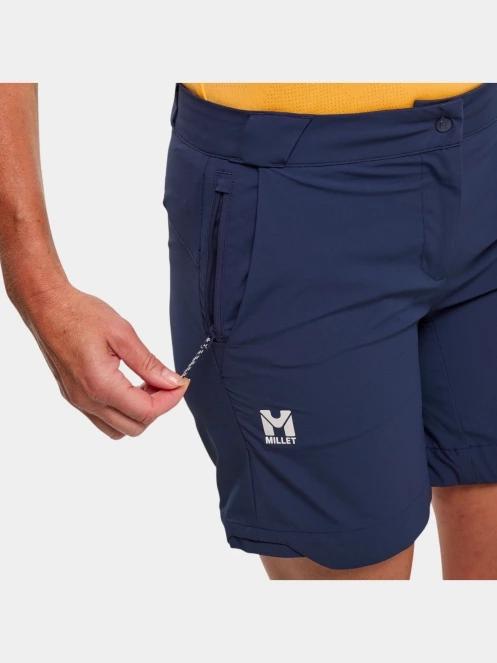 pantaloni scurti pentru drumetii pt. femei Millet Ubic W albastru inchis 5