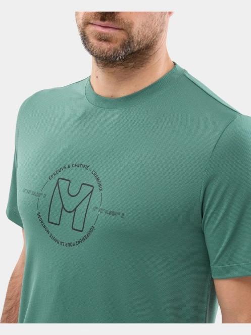 tricou pentru sport, cu maneci scurte pt. barbati Millet Ubic Light Ts Ss M verde 5