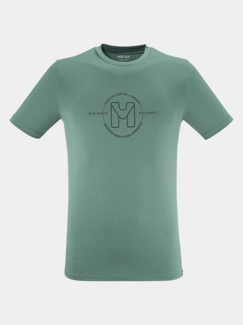 tricou pentru sport, cu maneci scurte pt. barbati Millet Ubic Light Ts Ss M verde 6
