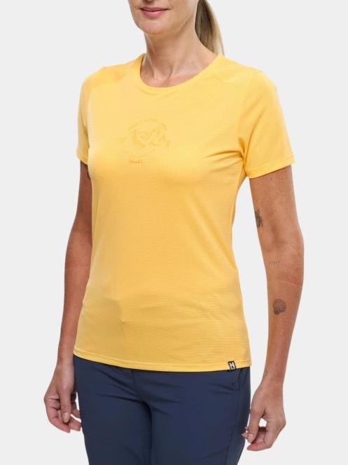 tricou pentru sport, cu maneci scurte pt. femei Millet Ubic W galben 2