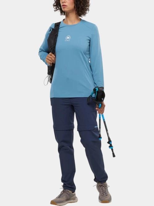tricou cu maneci lungi, pentru sport pt. femei Millet Seneca W albastru 4