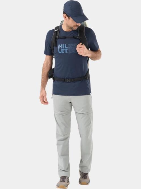 tricou pentru sport, cu maneci scurte pt. barbati Millet Seneca M albastru inchis 4