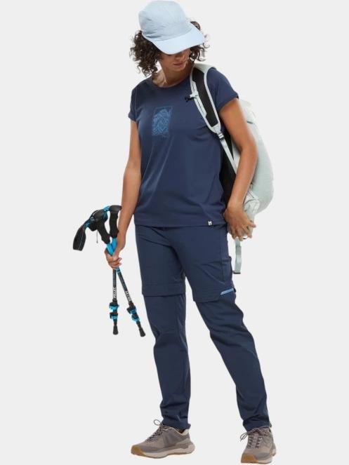 tricou pentru sport, cu maneci scurte pt. femei Millet Seneca W albastru inchis 4