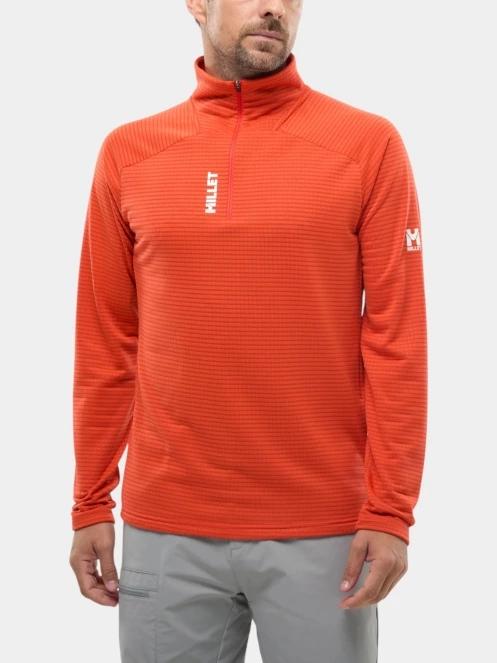 pulover polar pt. barbati Millet Parmelan M portocaliu 2