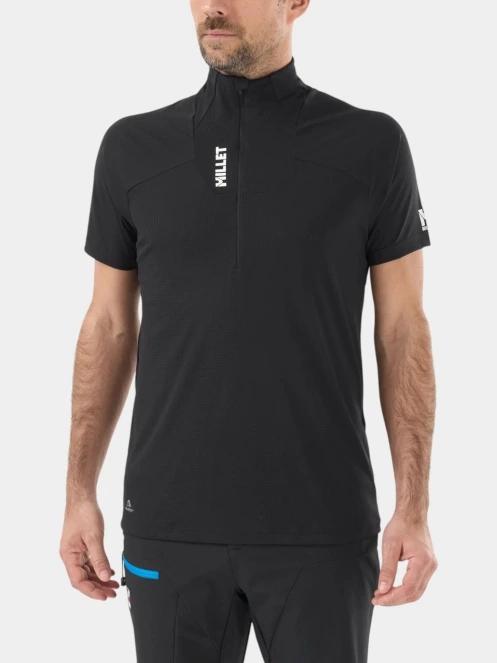 tricou pentru sport, cu maneci scurte pt. barbati Millet Kamet M negru 2