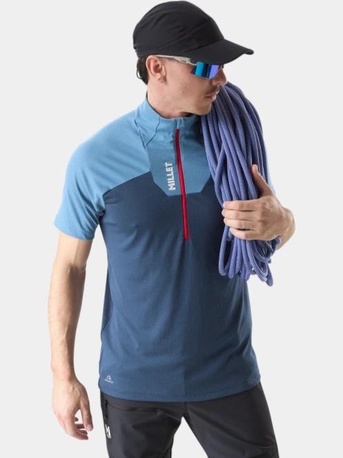 tricou pentru sport, cu maneci scurte pt. barbati Millet Kamet M albastru 4