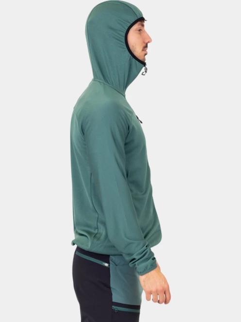 pulover polar pt. barbati Millet Lokka Hoodie Iii M verde 3
