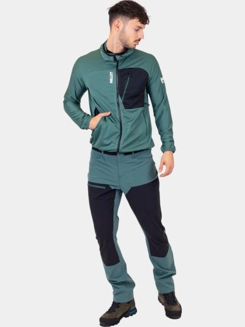 pulover polar pt. barbati Millet Lokka Hoodie Iii M verde 6