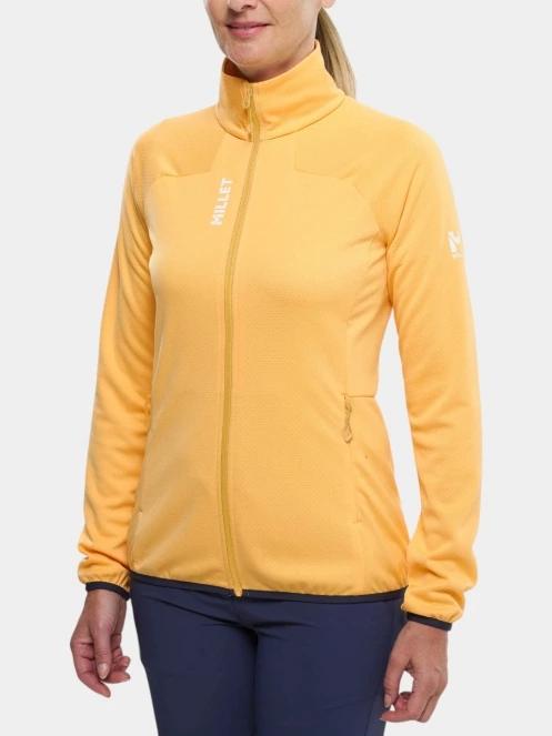 pulover polar pt. femei Millet Lokka W galben 2