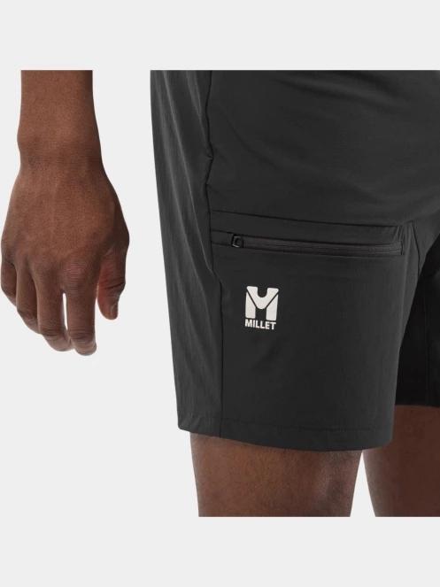 pantaloni scurti pentru drumetii pt. barbati Millet Onega M negru 6