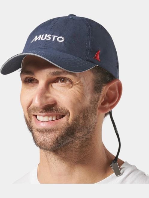 sapca de baseball Musto Ess Fd Crew Cap albastru inchis 4