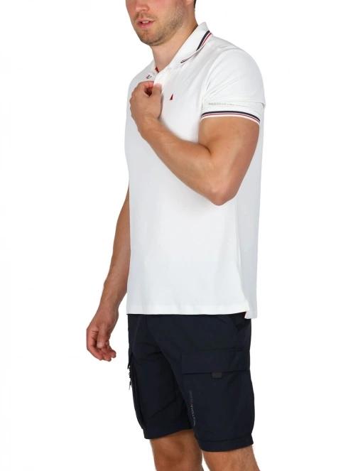tricou cu guler pt. barbati Musto Evo Pro Lite Ss Polo alb 3
