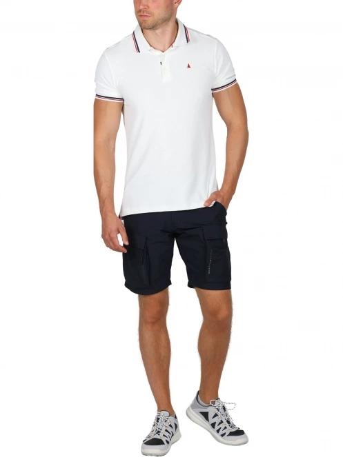 tricou cu guler pt. barbati Musto Evo Pro Lite Ss Polo alb 5