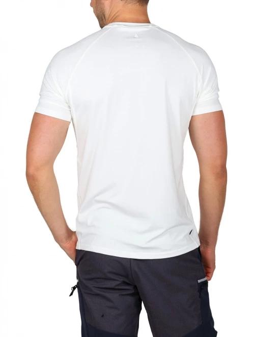 tricou pentru sport, cu maneci scurte pt. barbati Musto Evo Sunblock Ss Tee 2.0 alb 4