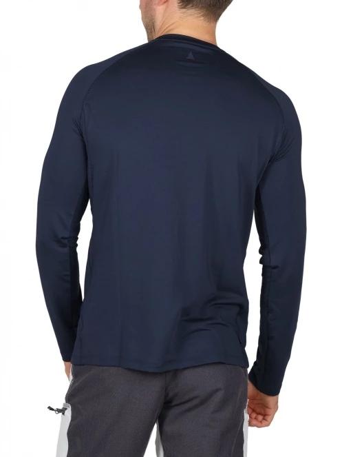 tricou cu maneci lungi, pentru sport pt. barbati Musto Evo Sunblock Ls Tee 2.0 albastru inchis 4
