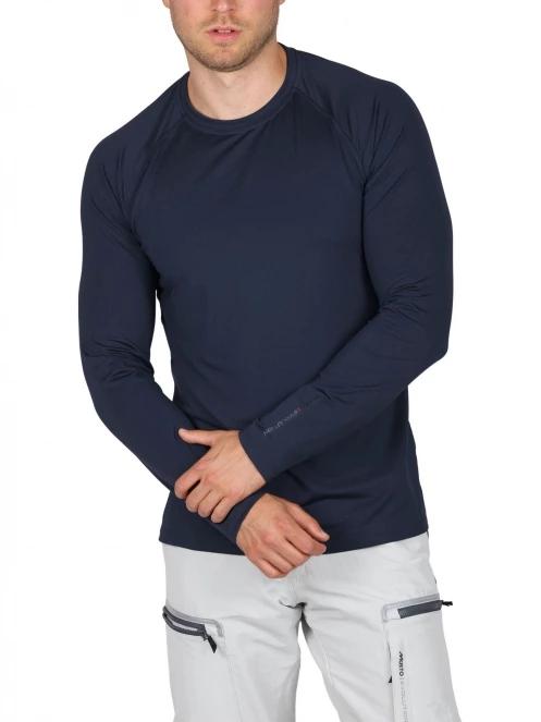 tricou cu maneci lungi, pentru sport pt. barbati Musto Evo Sunblock Ls Tee 2.0 albastru inchis 5