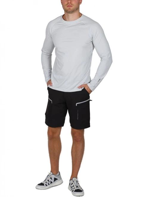 tricou cu maneci lungi, pentru sport pt. barbati Musto Evo Sunblock Ls Tee 2.0 gri 5
