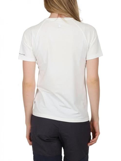 tricou pentru sport, cu maneci scurte pt. femei Musto Evo Sunblock Ss Tee 2.0 Fw alb 4