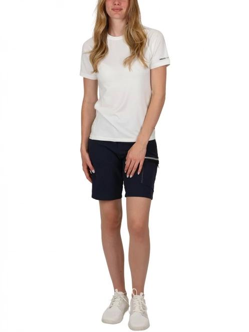tricou pentru sport, cu maneci scurte pt. femei Musto Evo Sunblock Ss Tee 2.0 Fw alb 6