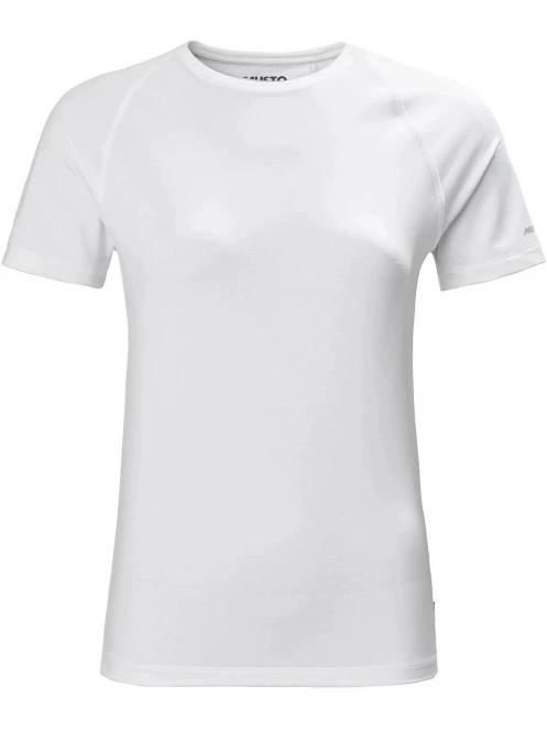 tricou pentru sport, cu maneci scurte pt. femei Musto Evo Sunblock Ss Tee 2.0 Fw alb 7