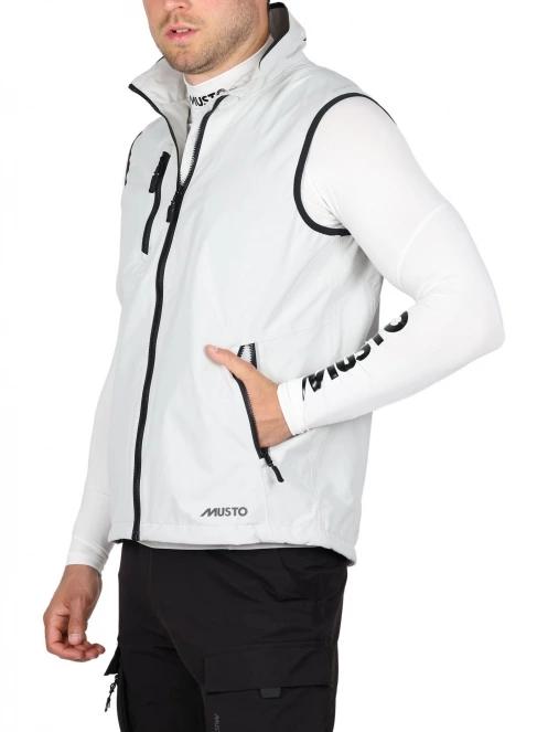 vesta pt. barbati Musto Sardinia Gilet 2.0 gri 7
