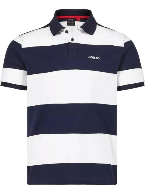 tricou cu guler pt. barbati Musto Marina Polo alb 2