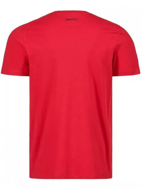 tricou cu maneci scurte pt. barbati Musto Ocean Born Ss Tee rosu 3