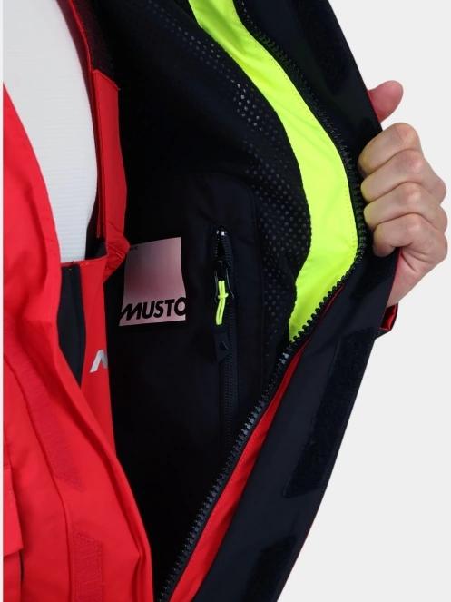 jacheta pentru navigatie pt. barbati Musto BR2 Offshore Jkt 2.0 rosu 11