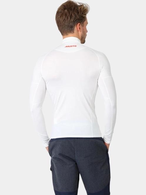 lycra cu maneci lungi pt. barbati Musto CHAMP Rash Guard alb 4