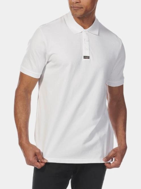tricou cu guler pt. barbati Musto Ess Pique Polo alb 2