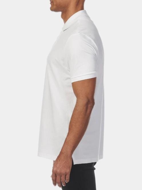 tricou cu guler pt. barbati Musto Ess Pique Polo alb 3