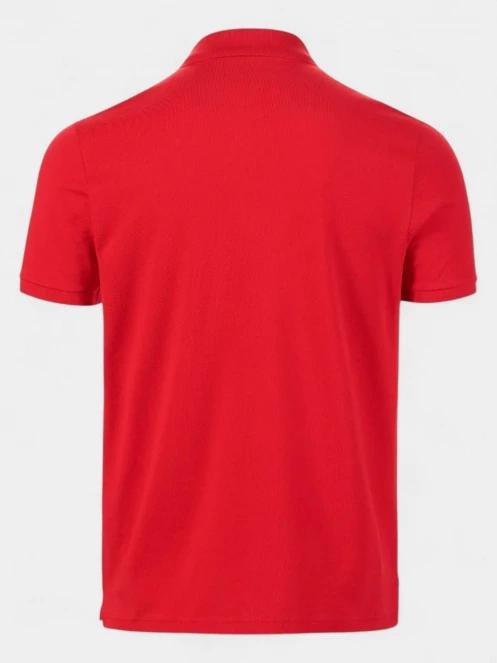 tricou cu guler pt. barbati Musto Ess Pique Polo rosu 6