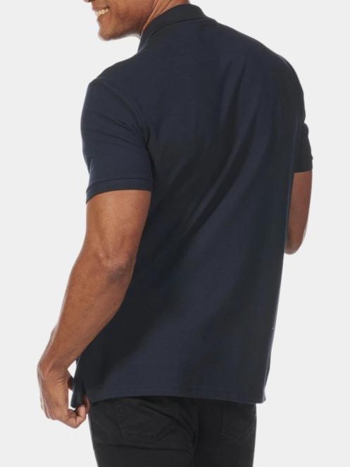 tricou cu guler pt. barbati Musto Ess Pique Polo albastru inchis 4
