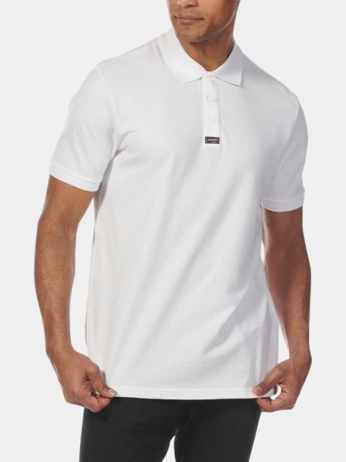 tricou cu guler pt. barbati Musto ESS Pique Polo alb 2