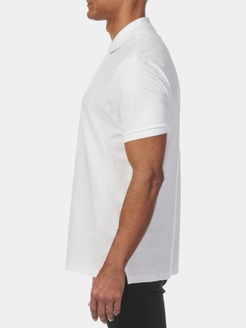 tricou cu guler pt. barbati Musto ESS Pique Polo alb 3