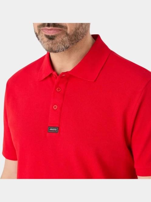 tricou cu guler pt. barbati Musto ESS Pique Polo rosu 4