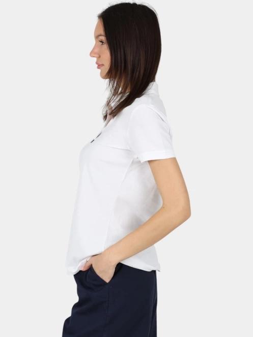 tricou cu guler pt. femei Musto W Ess Pique Polo alb 3