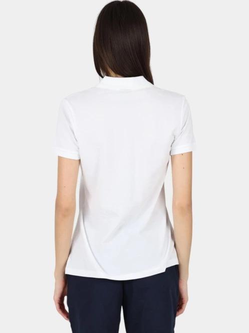 tricou cu guler pt. femei Musto W Ess Pique Polo alb 4